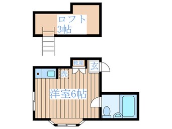 間取図 サンラザ－ル長沼