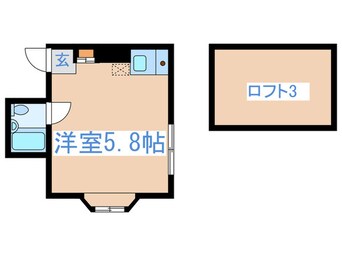 間取図 サンラザ－ル長沼