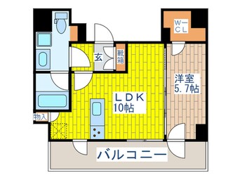 間取図 エルフォルテ五反田