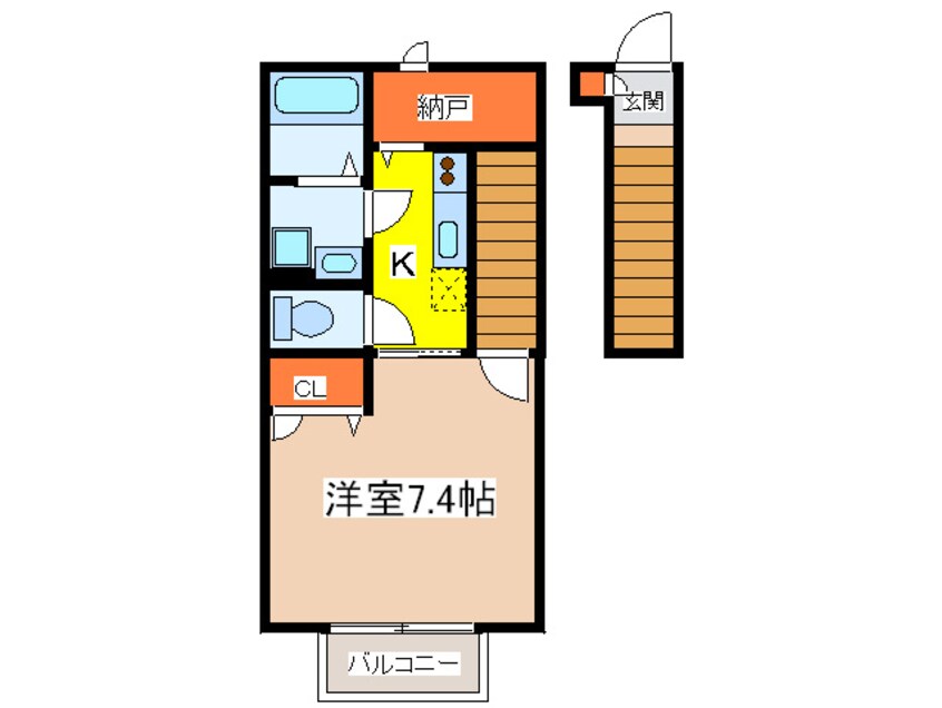 間取図 ネオコ－ト東府中