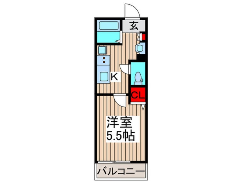 間取図 ＭＥＬＤＩＡ宮原