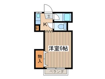 間取図 フレ－ルハイツ