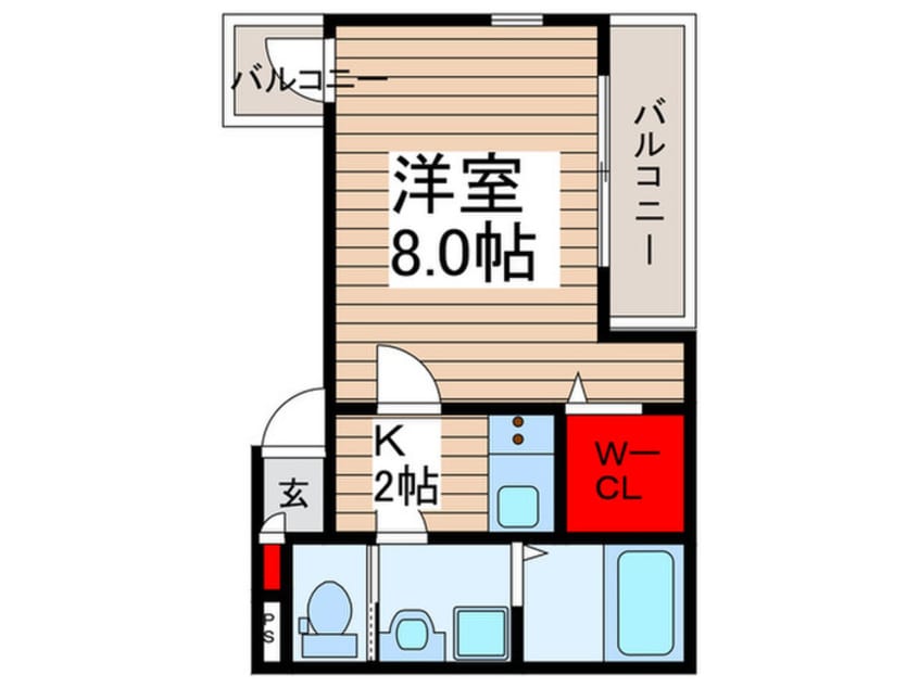 間取図 カーサ　デ　ビエント