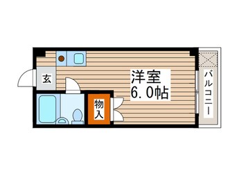 間取図 スカイハイツ