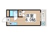 スカイハイツ 1Rの間取り