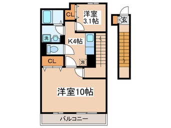 間取図 レセンテ野川Ａ棟