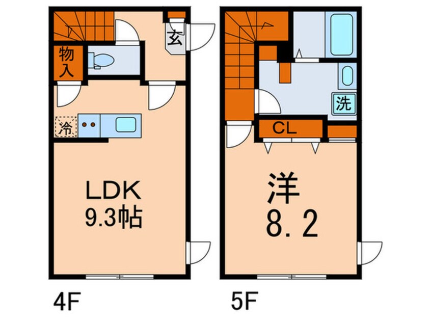 間取図 Branche文京白山