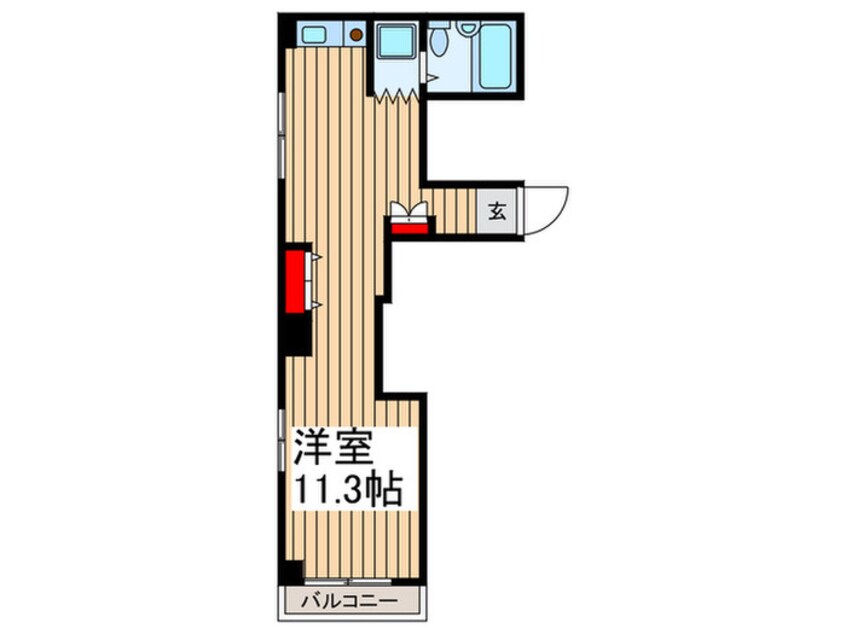 間取図 レルム東駒形