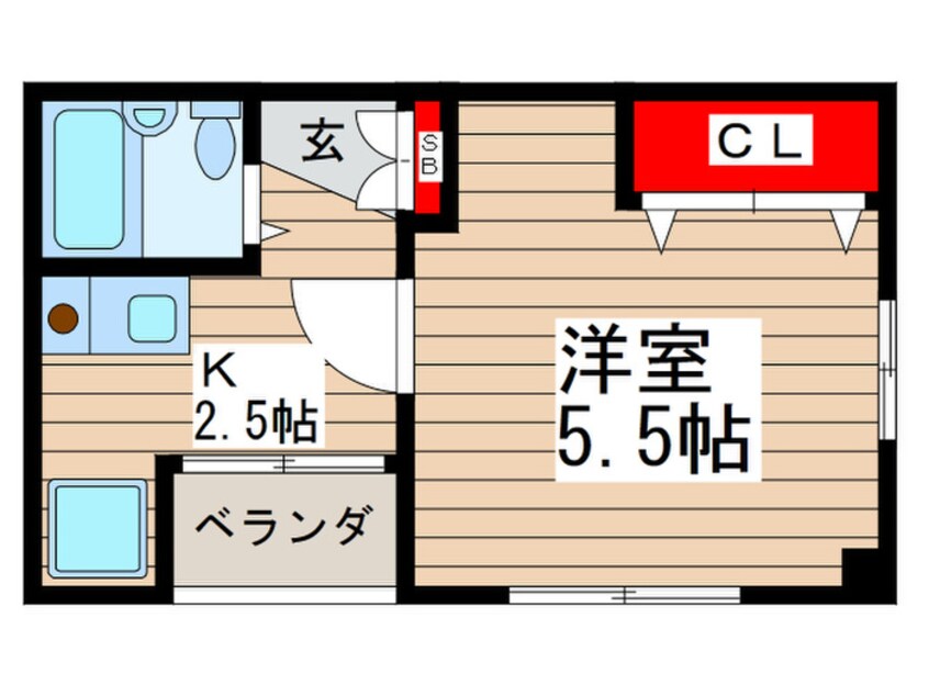 間取図 レルム東駒形