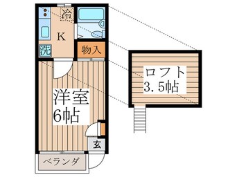 間取図 メゾンブラン天文台