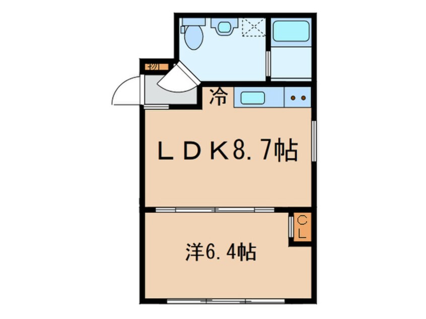 間取図 Ｆｉｋａ池袋