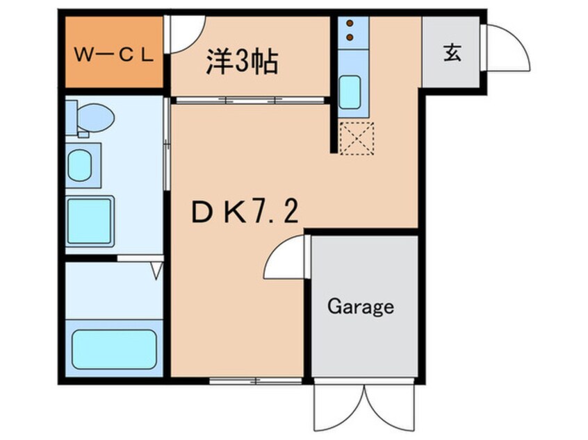 間取図 Ｆｉｋａ池袋