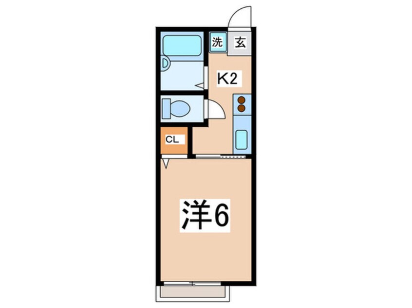 間取図 シティハイム佐江戸