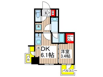間取図 アーバネックス深川木場