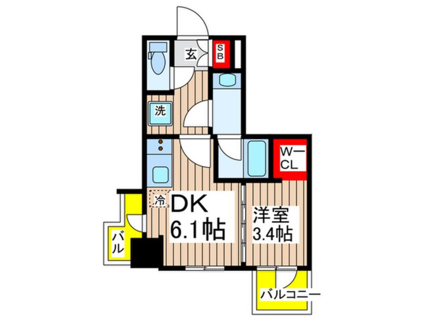 間取図 アーバネックス深川木場