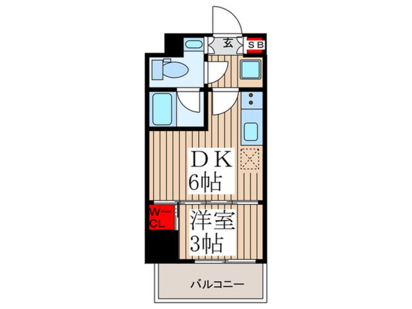 間取図 アーバネックス深川木場