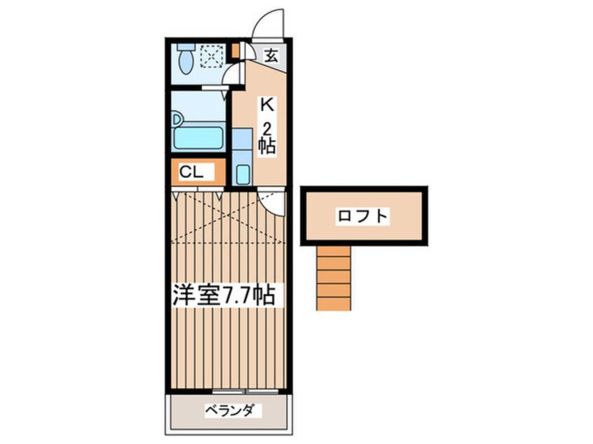 間取図 ヴァンベール湘南