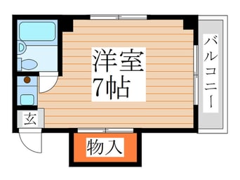 間取図 フラワ－ハイツ