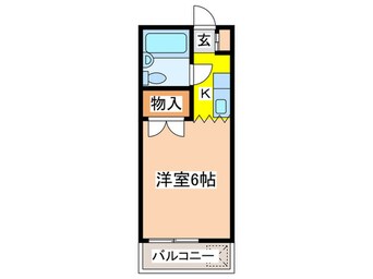 間取図 サンハイツ田倉