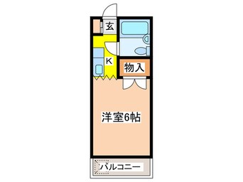 間取図 サンハイツ田倉