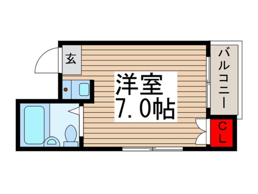 間取図 フォレスト松戸