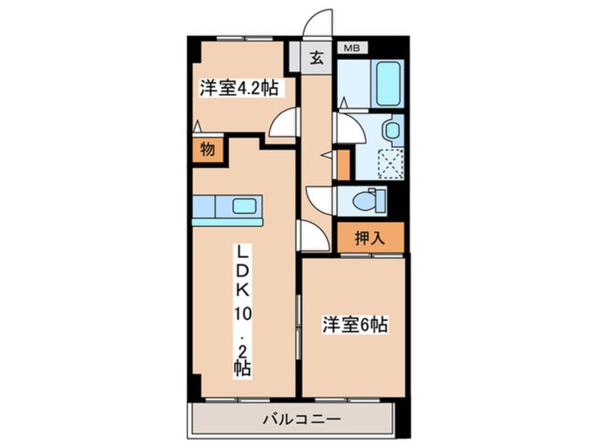 間取図 第３杉山ビル