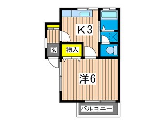 間取図 浅葉ハイツ