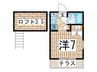 パレス西寺尾 1Rの間取り