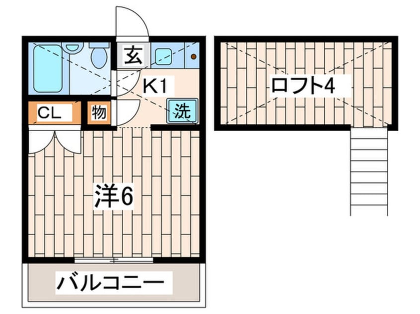 間取図 パレス西寺尾
