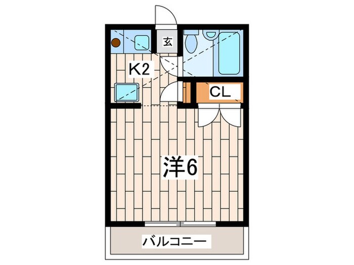 間取り図 パレス西寺尾