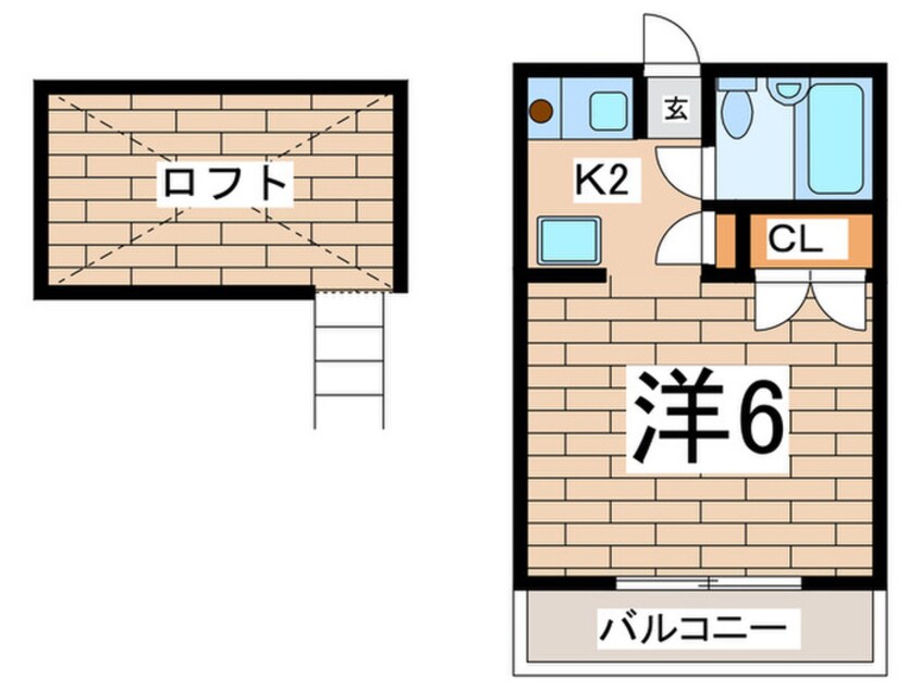 間取図 パレス西寺尾