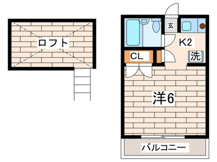 間取図 パレス西寺尾