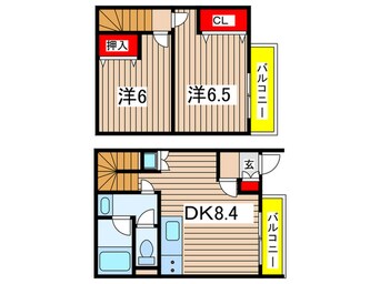 間取図 メゾン・ド・ローズ