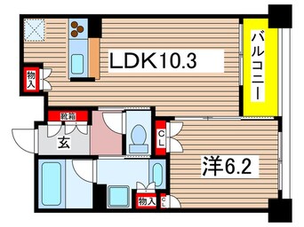 間取図 プロスペクト森下