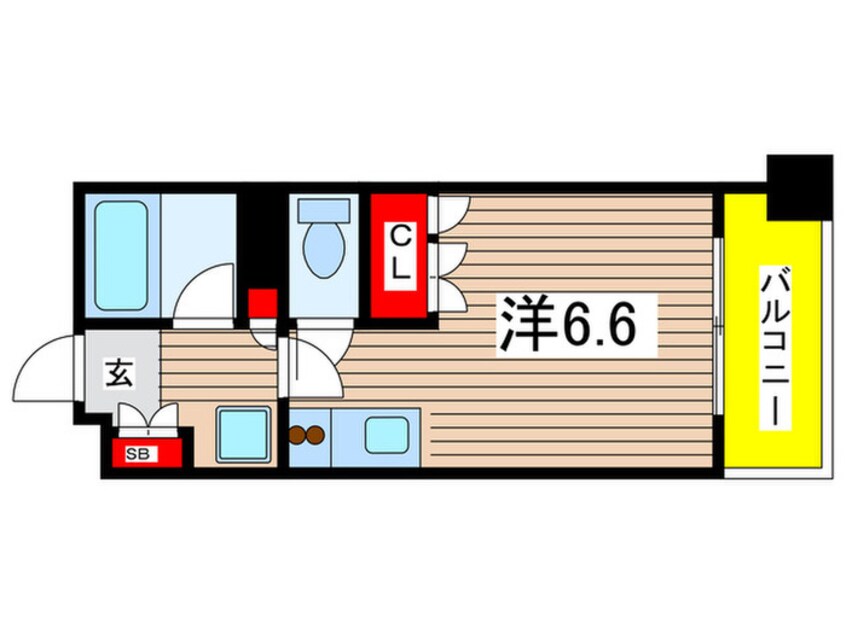 間取図 プロスペクト森下