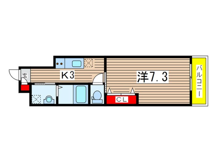 間取り図 PARTENZA広小路