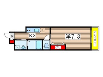 間取図 PARTENZA広小路