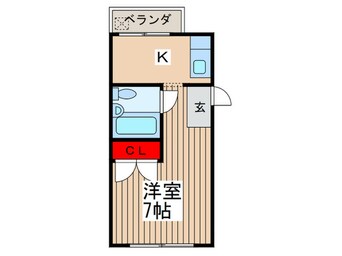 間取図 矢崎ヴィレッジ