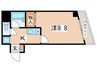 NEO　ROOMELIA 1Kの間取り