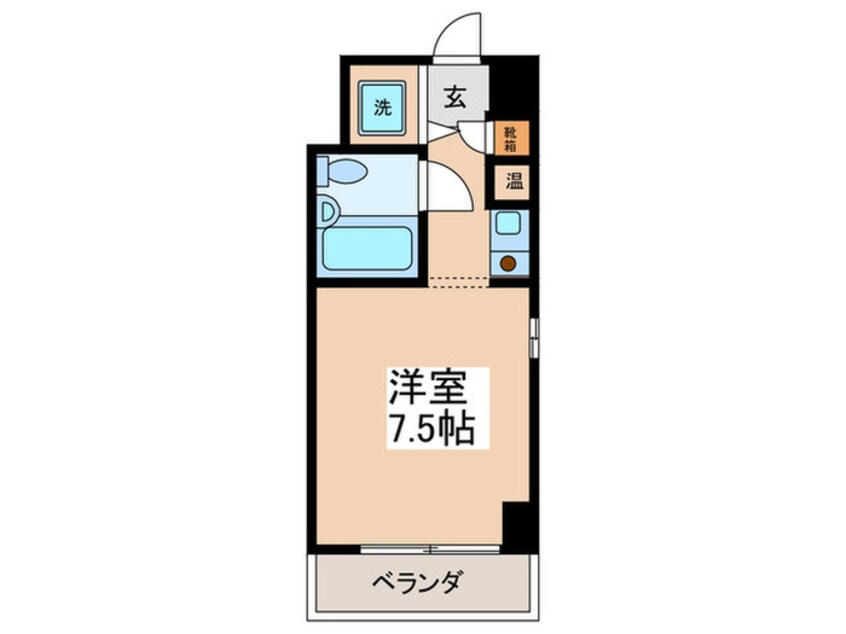 間取図 テディマンション