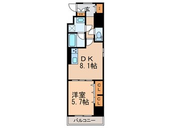 間取図 ヴェリテ鷺ノ宮