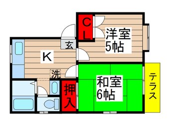 間取図 メゾン千景