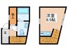 Silver Bird 1Rの間取り