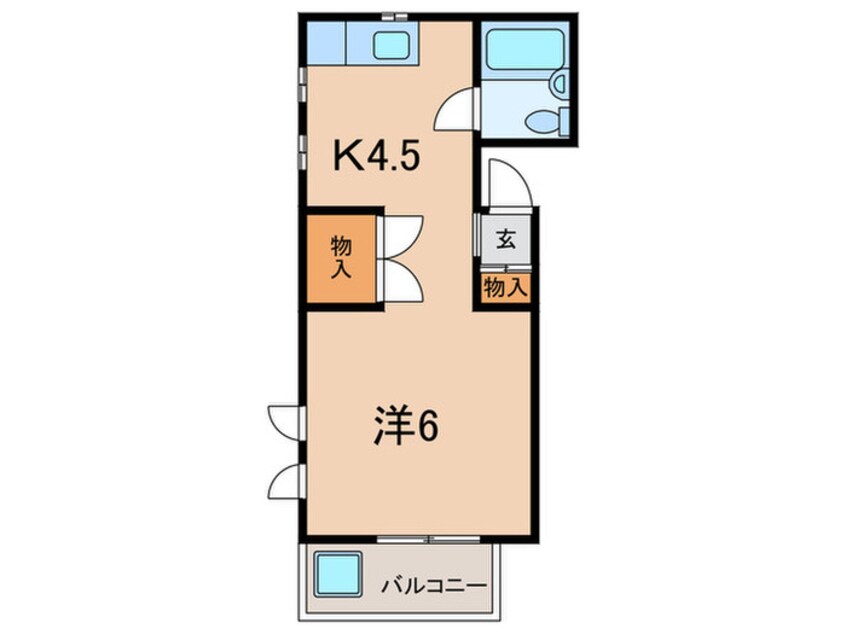 間取図 メゾンエスペランサ