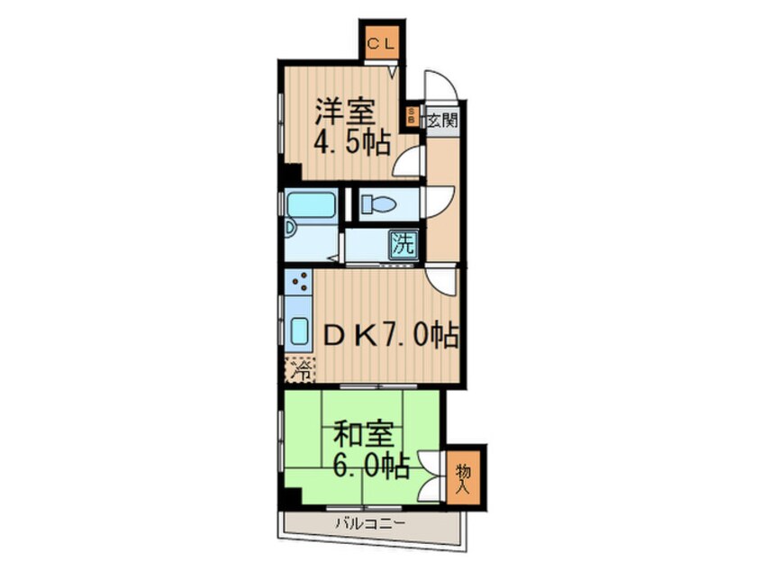 間取図 メゾン向山