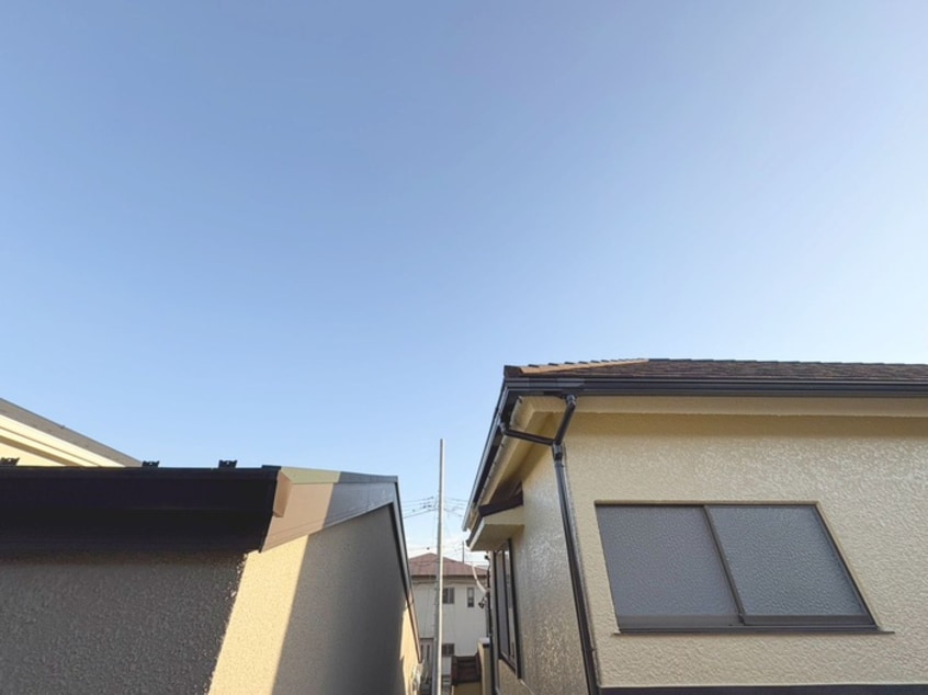 室内からの展望 黒砂アパート