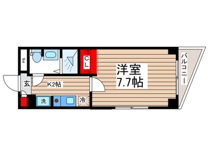 間取図 ブルーメ