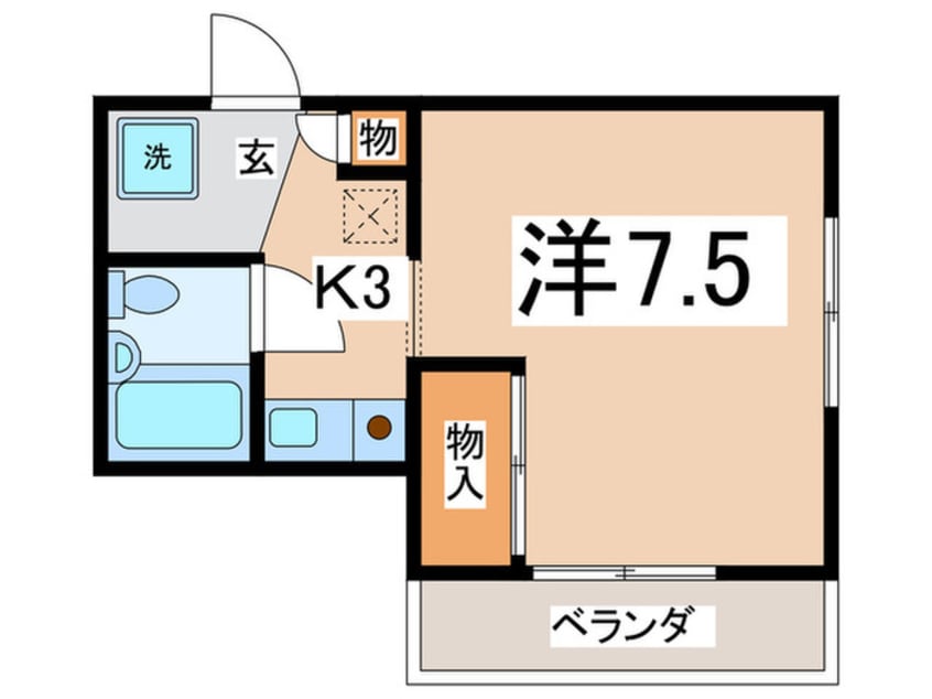 間取図 メゾン・ド・メルシー