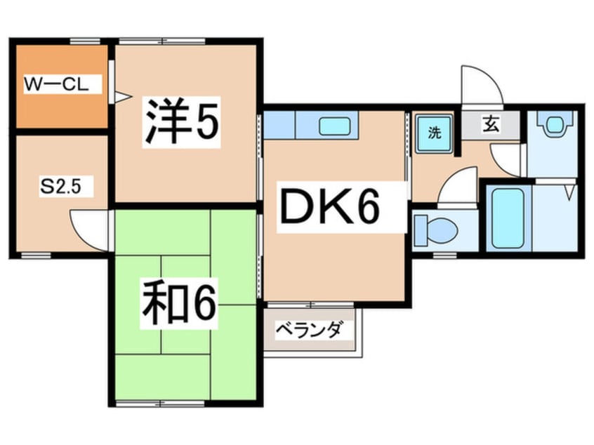 間取図 メゾン・ド・メルシー
