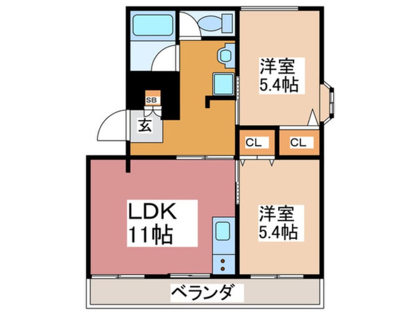 間取図 佳月　マンション